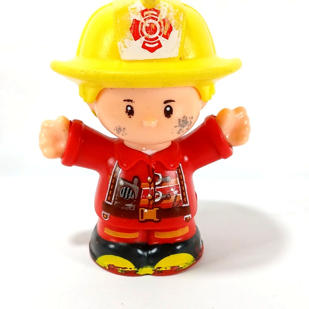 Fisher Price Little People Fire Fighter Fireman Boy